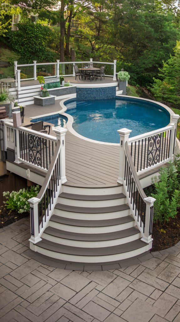 Deck Ideas for Above Ground Pools: 28 Stylish & Practical Designs for Every Backyard