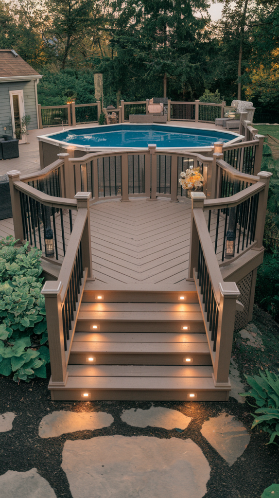 Deck Ideas for Above Ground Pools: 28 Stylish & Practical Designs for Every Backyard