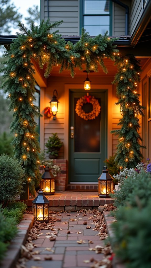 cozy holiday light displays