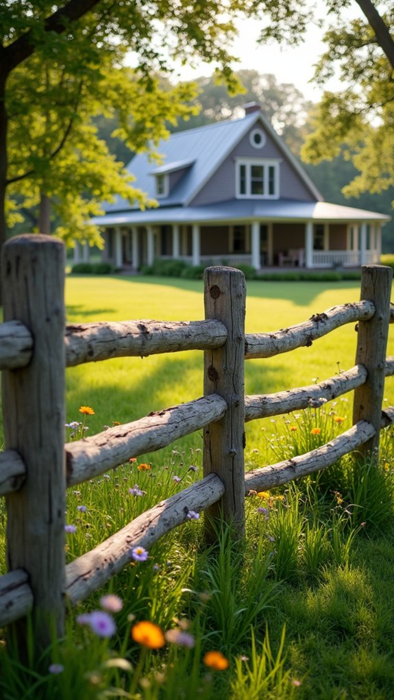 charming low maintenance fence
