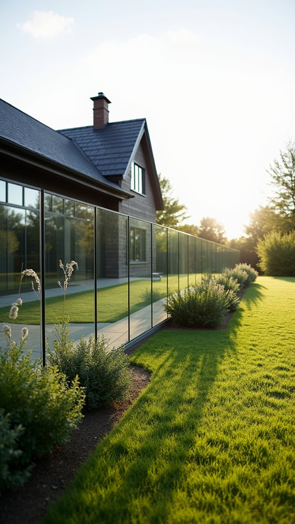 sleek elegance unobstructed view