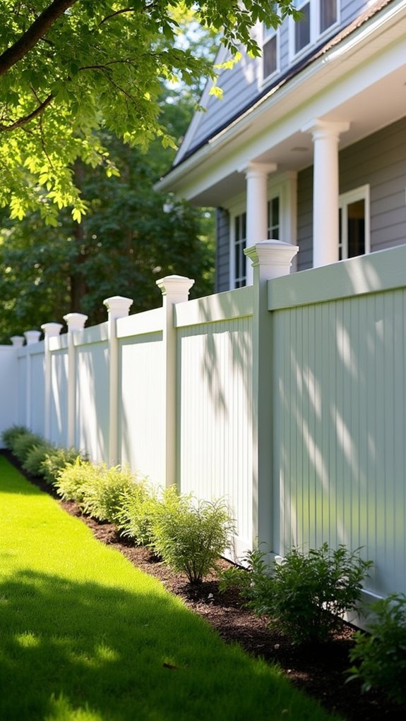 stylish durable low maintenance fencing