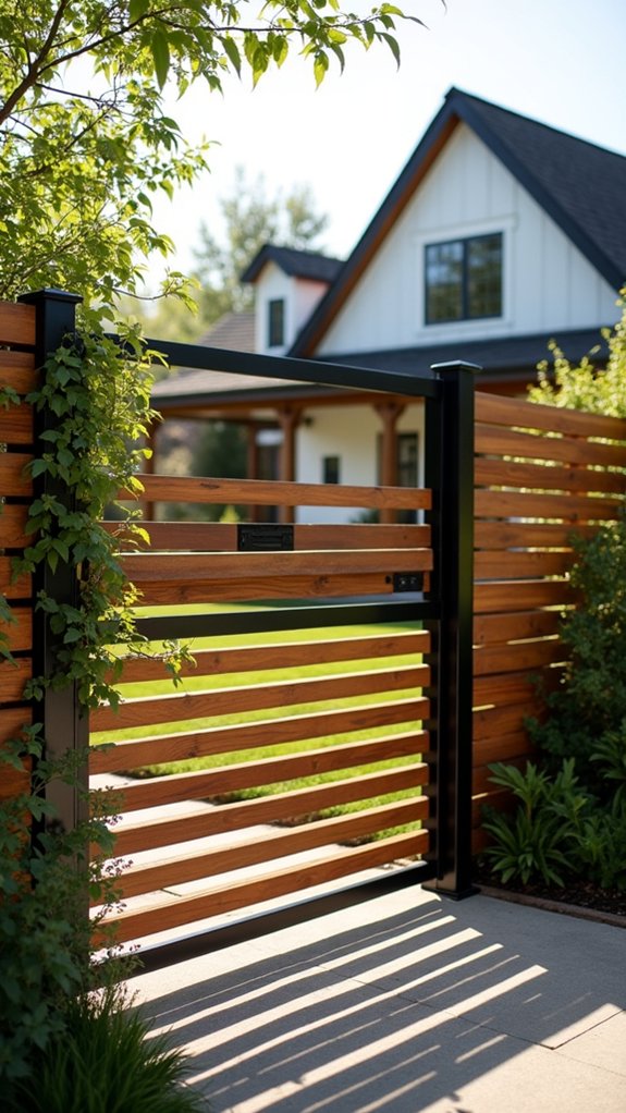 customizable outdoor fence design