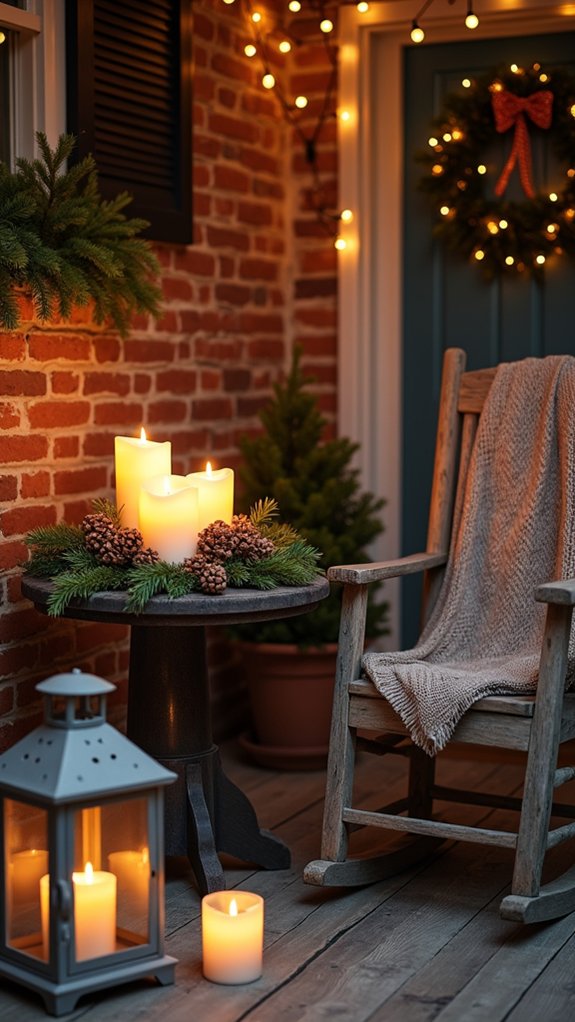 safe cozy flickering ambiance