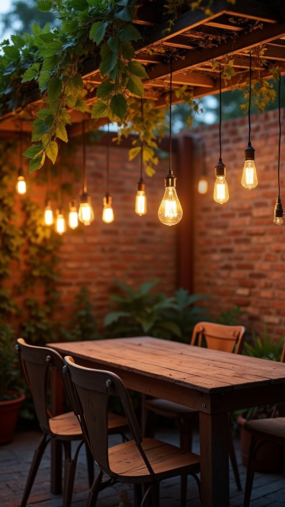 warm vintage lighting charm