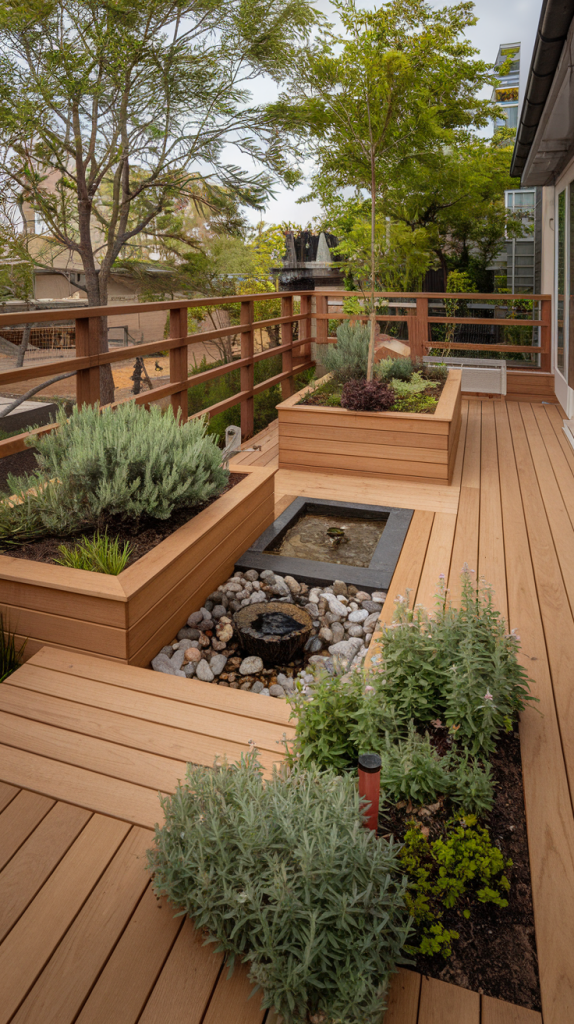 Natural Elements in Terrace Design