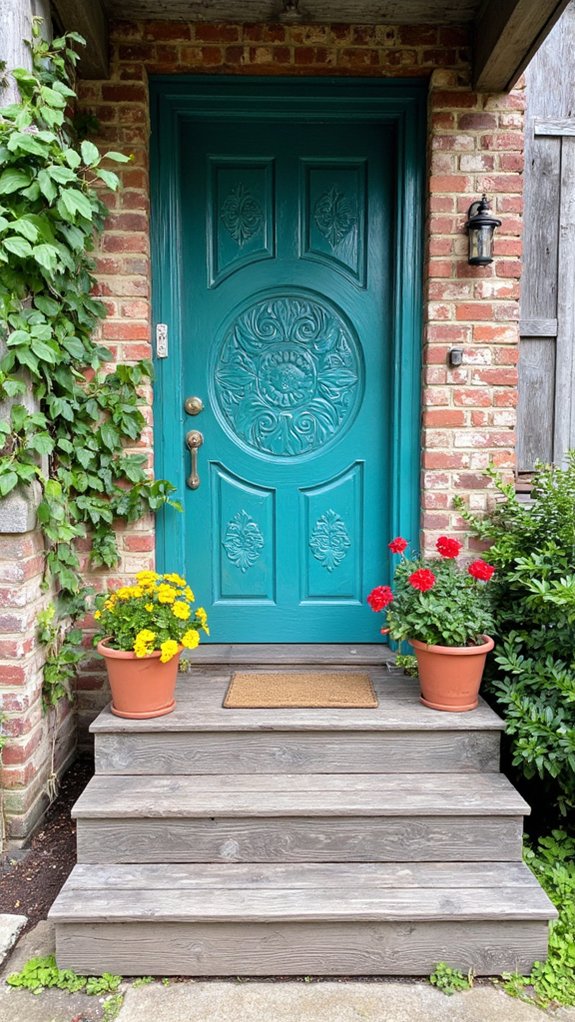 charming distinct cottage entrances