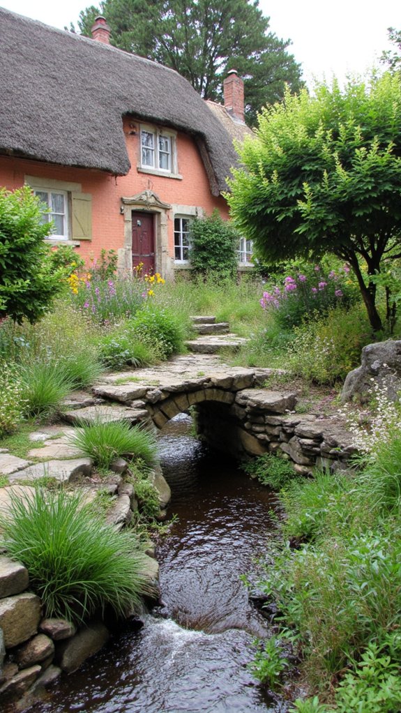 serene outdoor water features