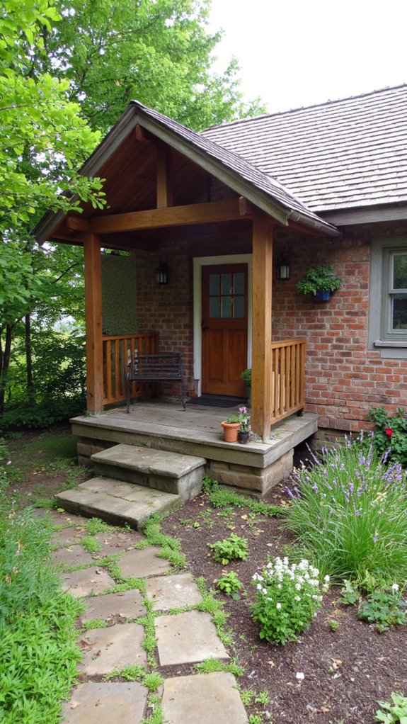 natural wood cottage charm