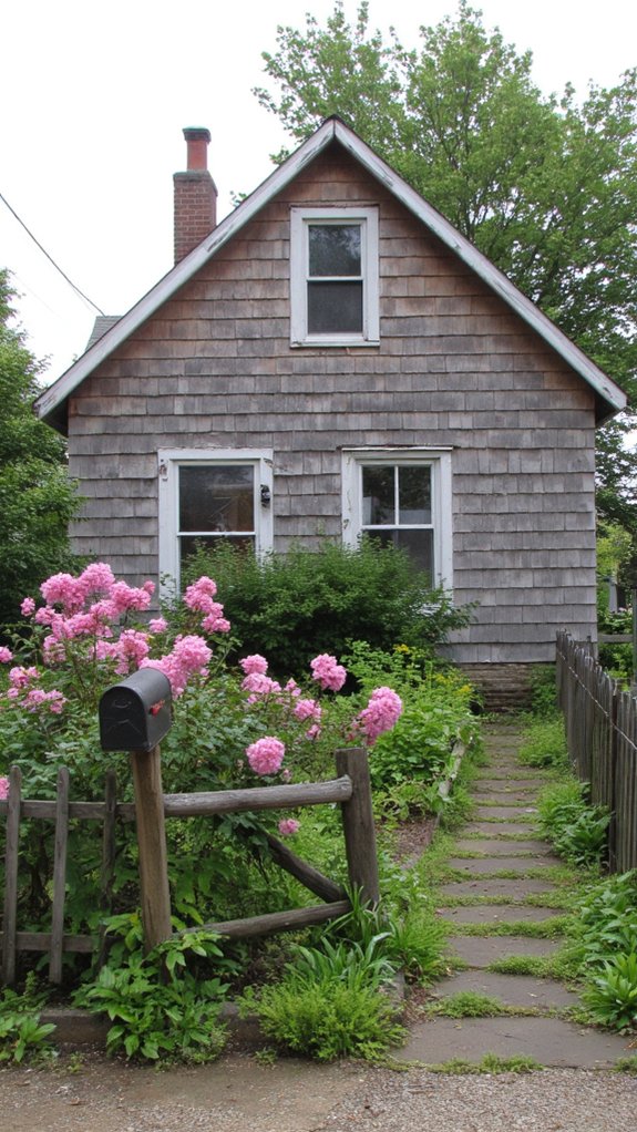 charming textured cottage siding