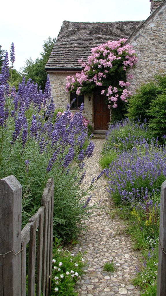 colorful garden harmony blooms