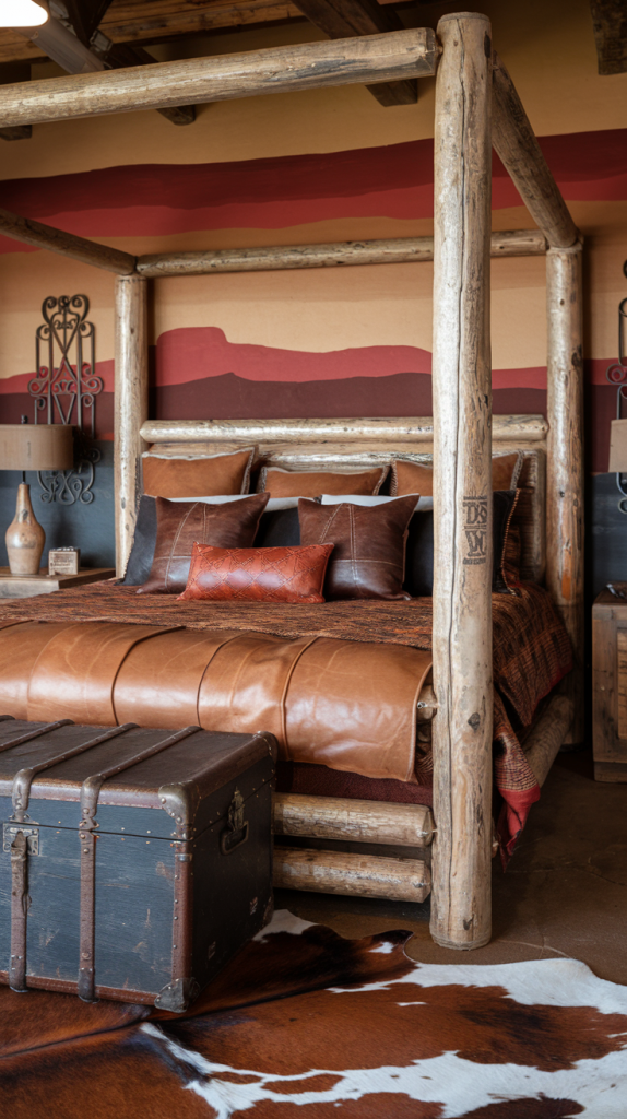 Western-Inspired Bedroom Decor