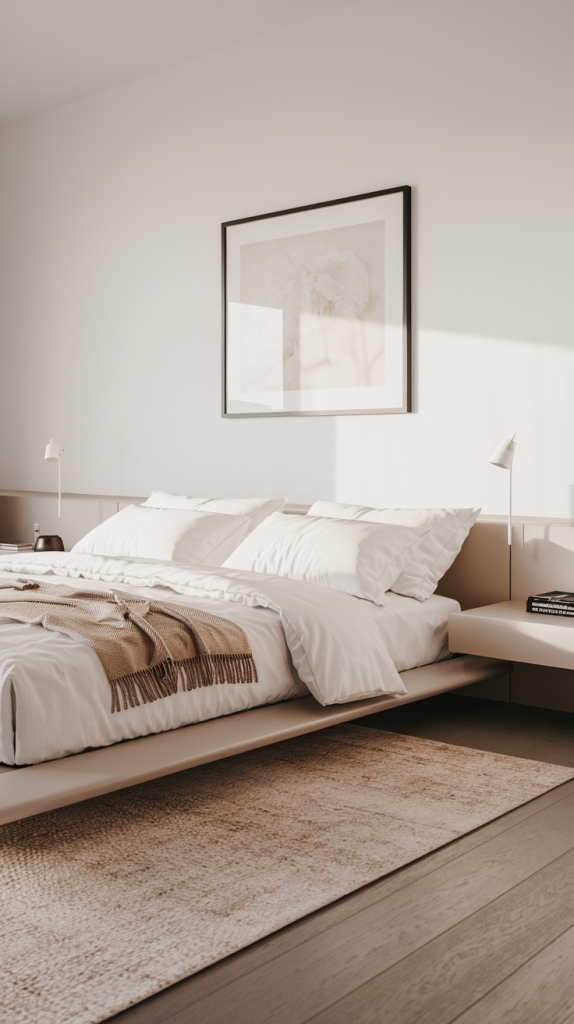 Minimalist Spring Bedroom Decor
