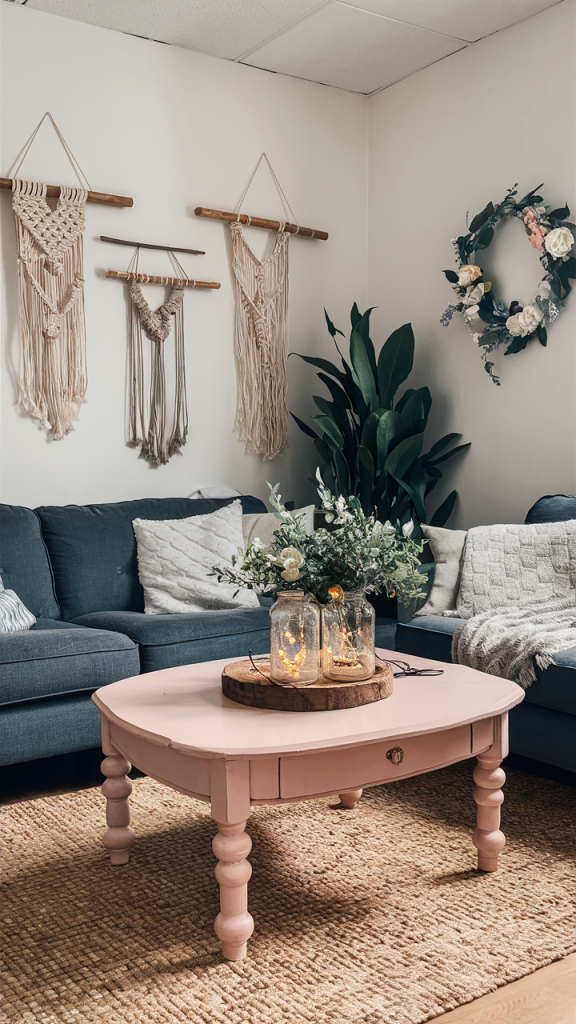 Affordable Spring Living Room Décor