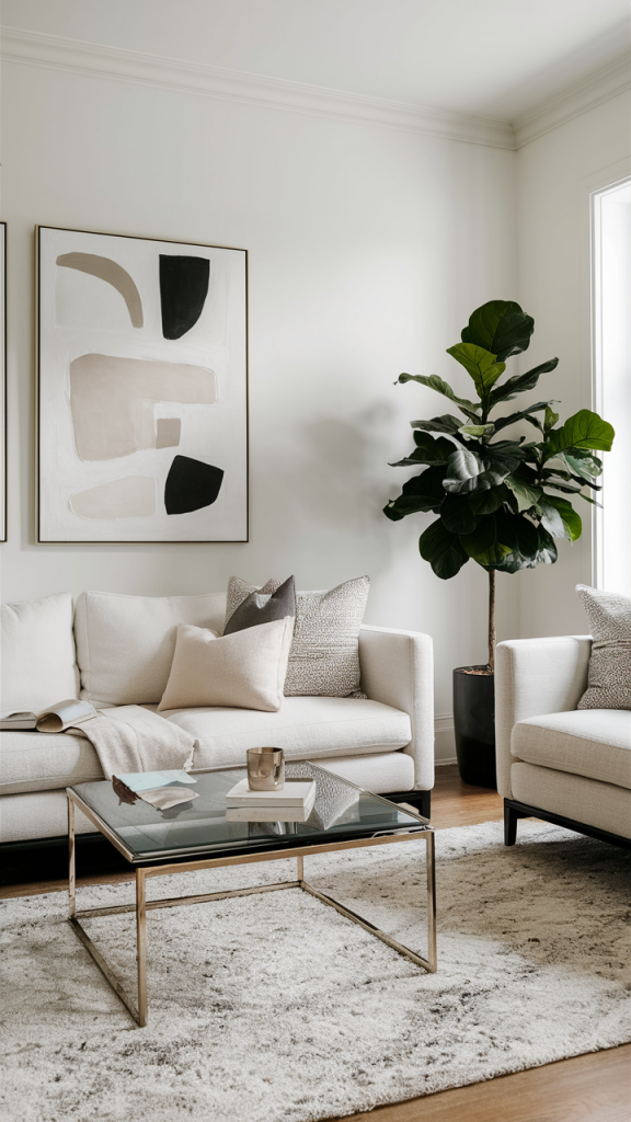 Minimalist Spring Living Room Inspiration