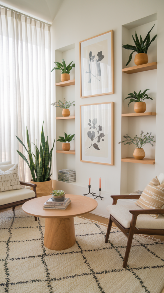 Spring Living Room Finishing Touches