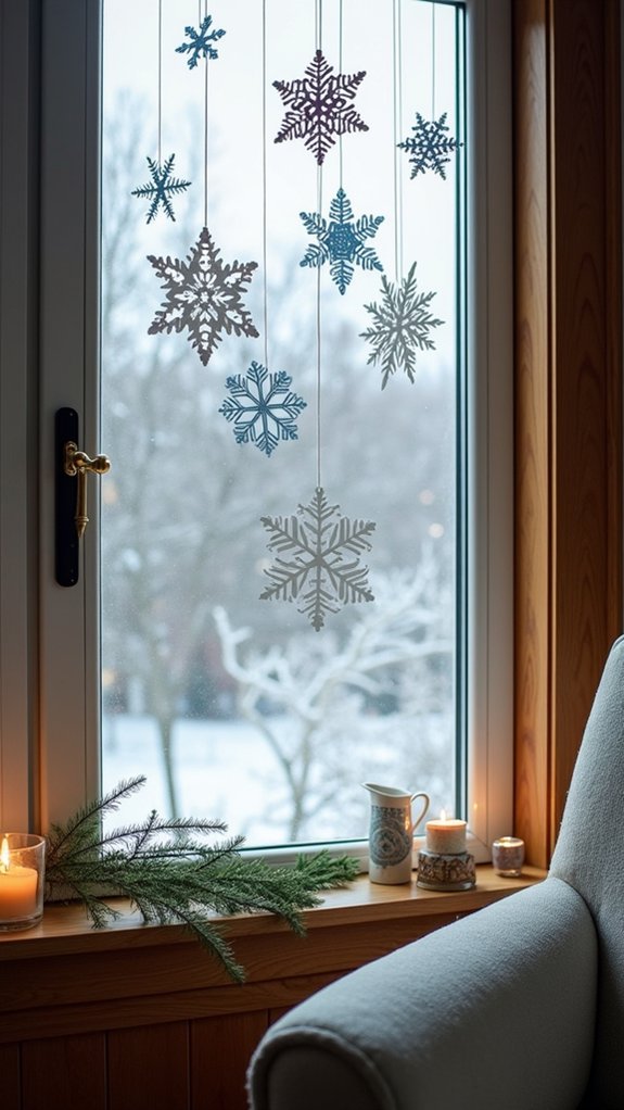 winter wonderland window decorations