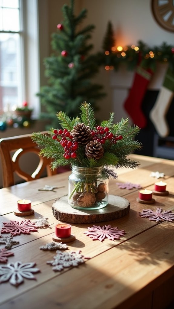 budget friendly holiday centerpieces