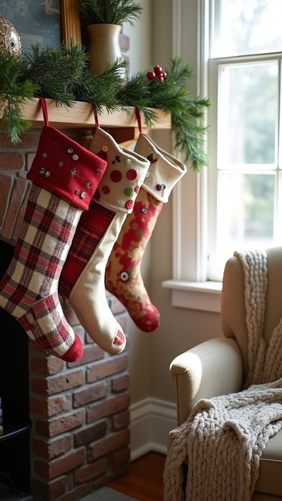 personalized homemade christmas stockings