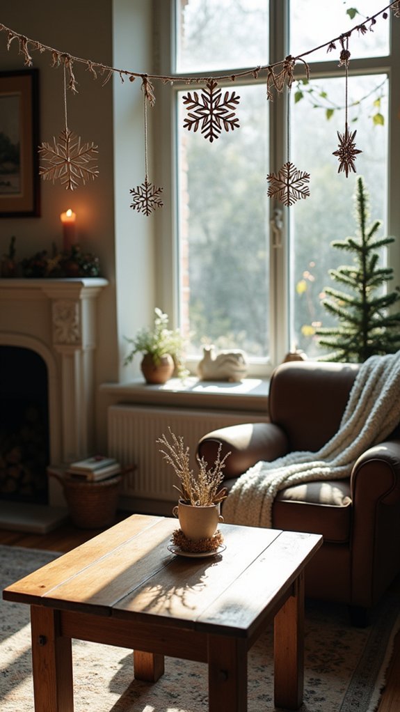 winter wonderland paper decorations