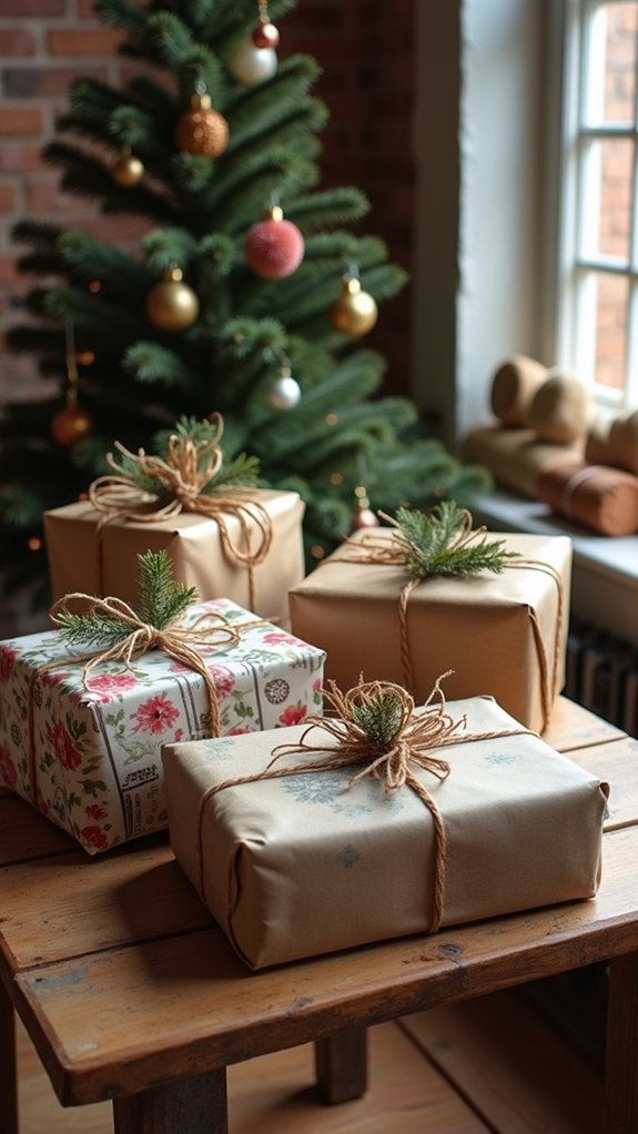 rustic gift wrapping ideas