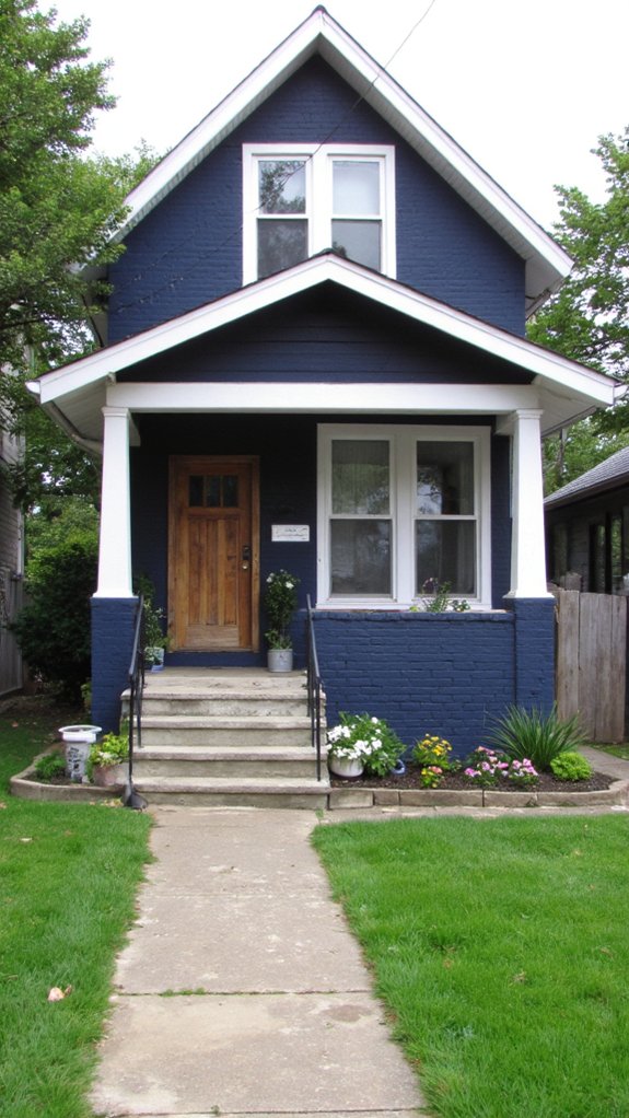 bold sophisticated inviting contrast