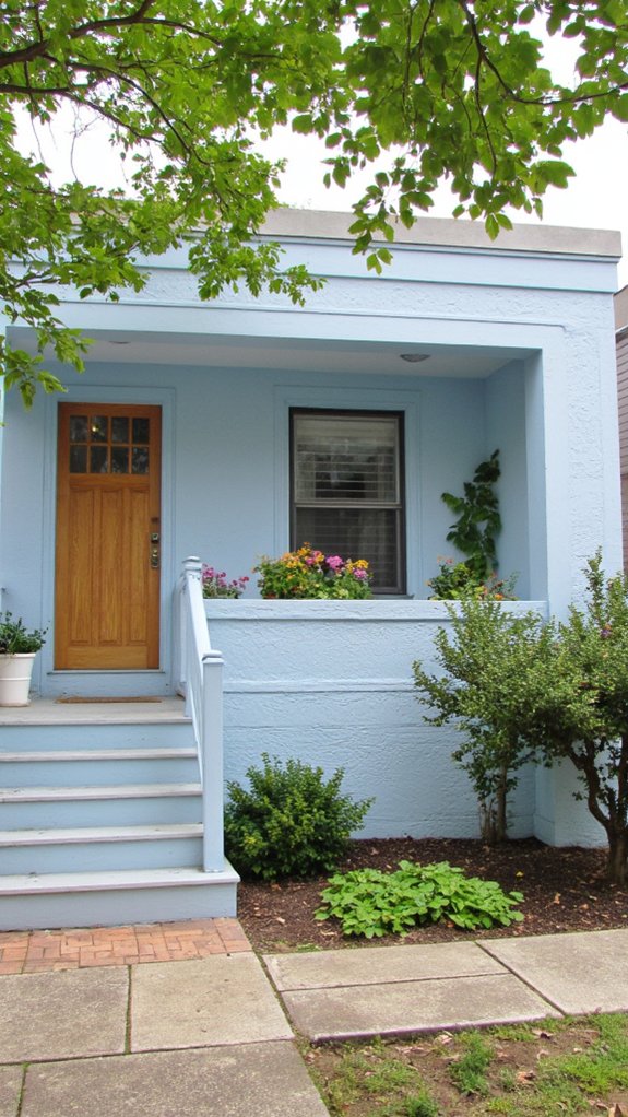 tranquil harmonious home exteriors