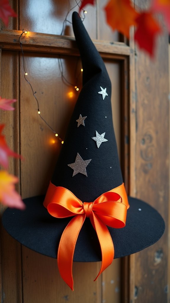 witch hat halloween decor