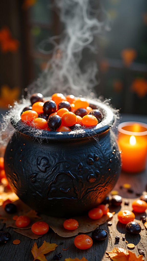 spooky candy display project