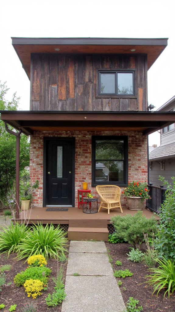 cozy industrial design blend