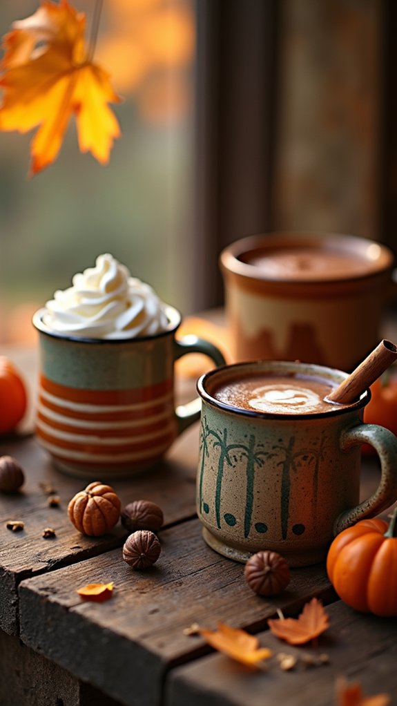 charming mismatched mugs collection