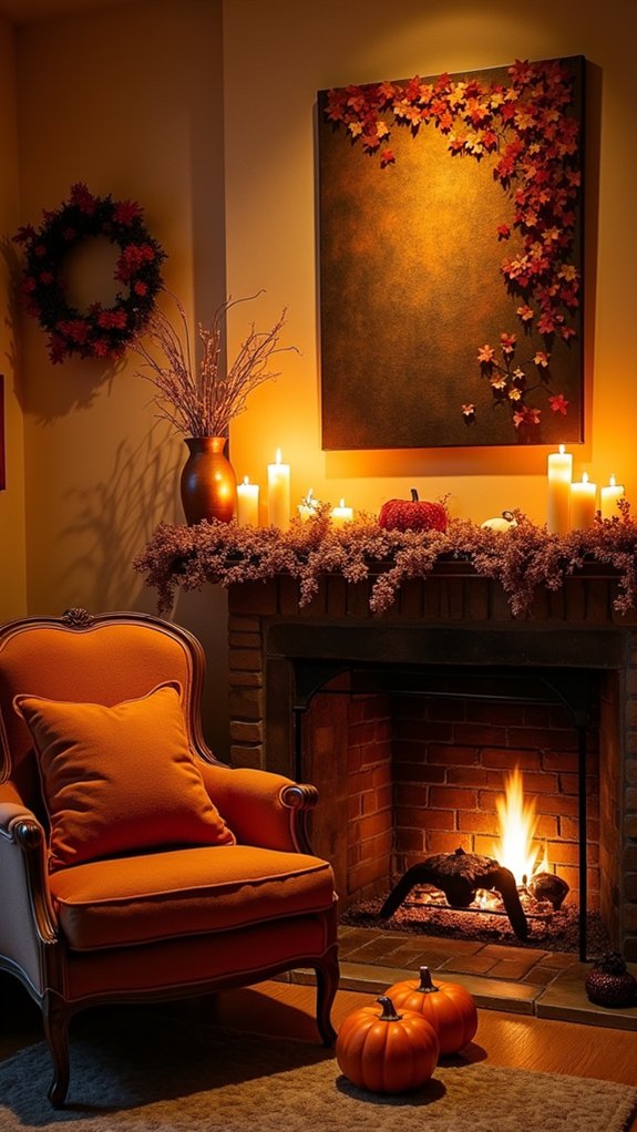 autumn wall art charm