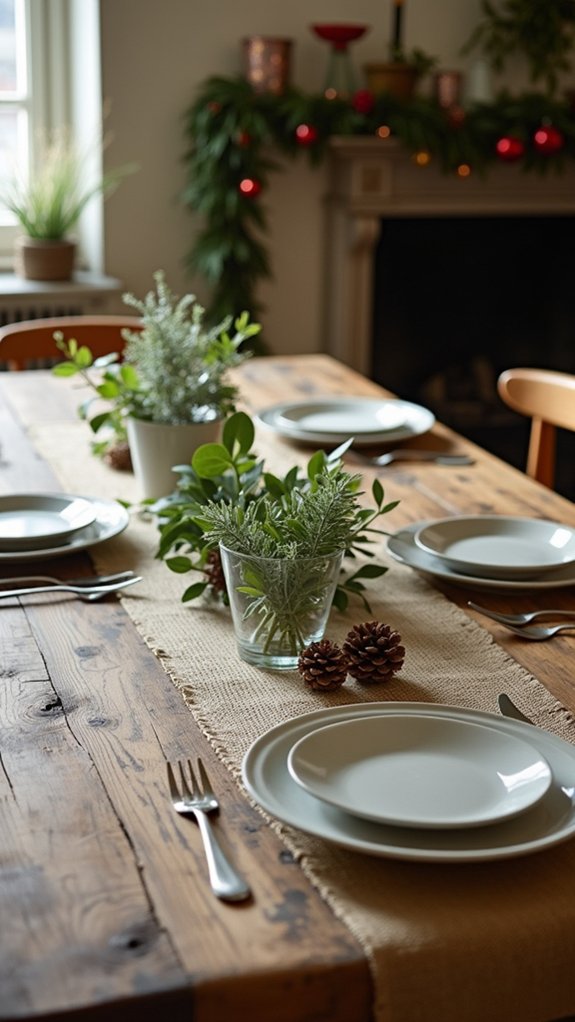 eco friendly table decor ideas