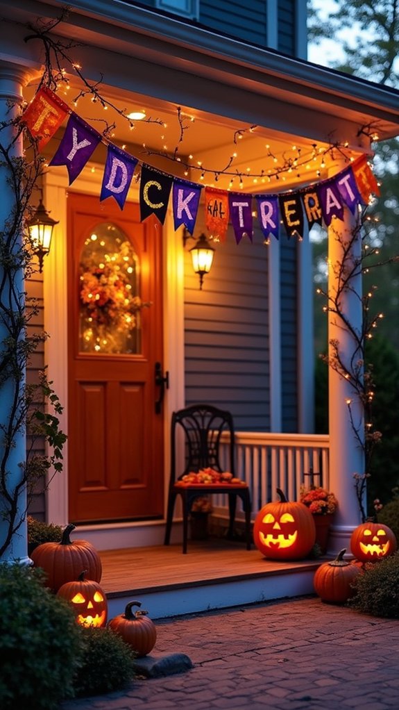 colorful halloween banners delight