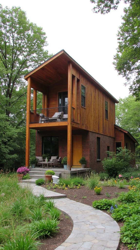 elegant warm inviting exterior