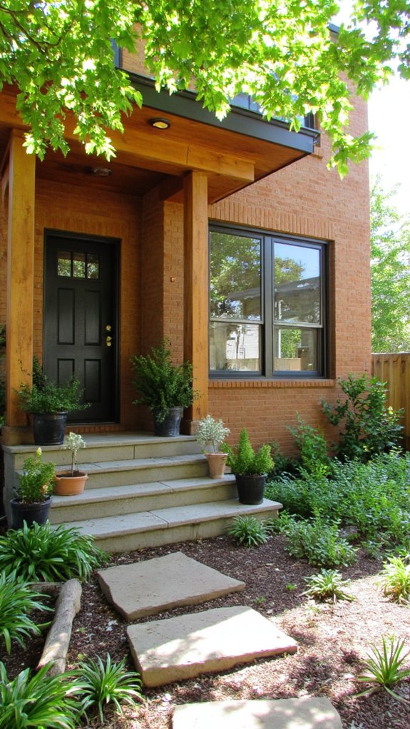 unique sophisticated home exterior