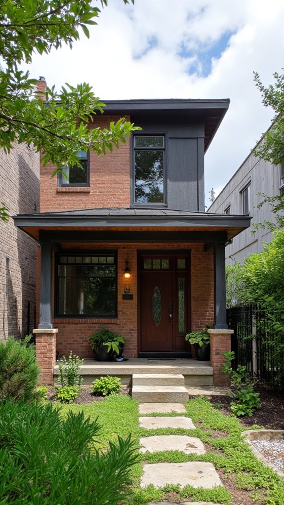 sophisticated cool slate brown