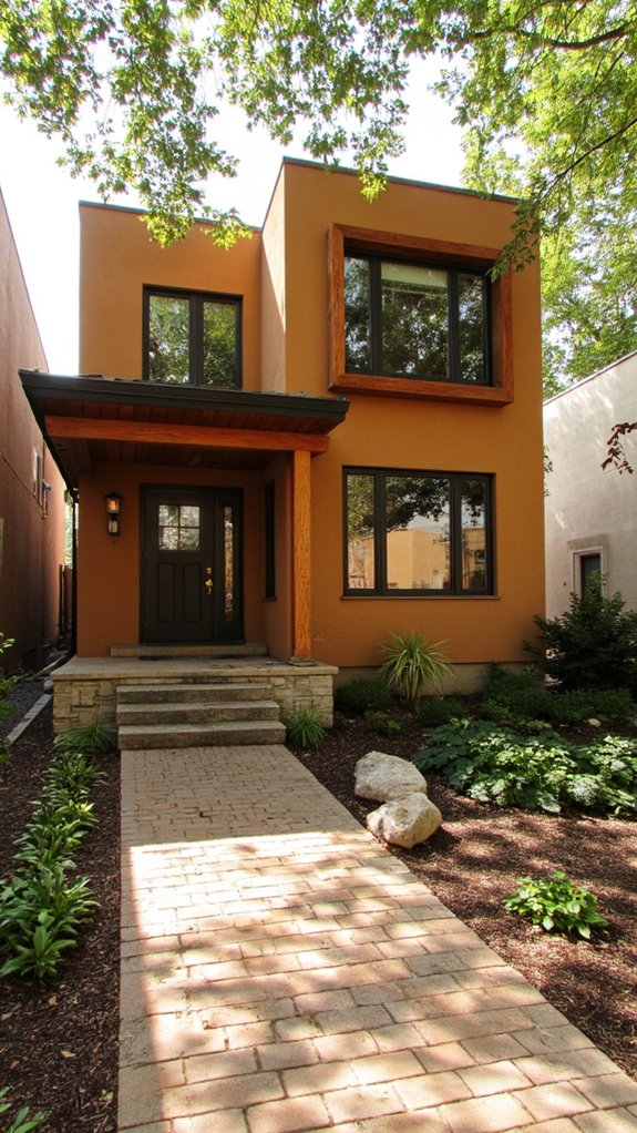 cozy inviting warm caramel