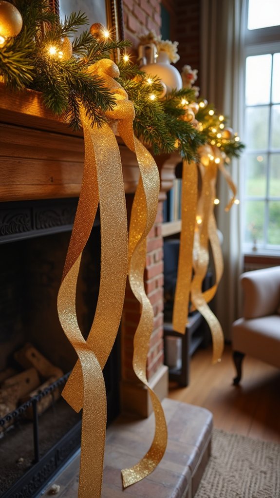 luxurious shimmering holiday decor