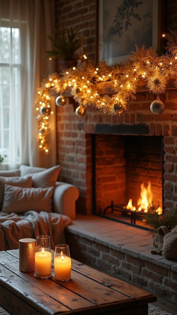 sparkling holiday decor accents