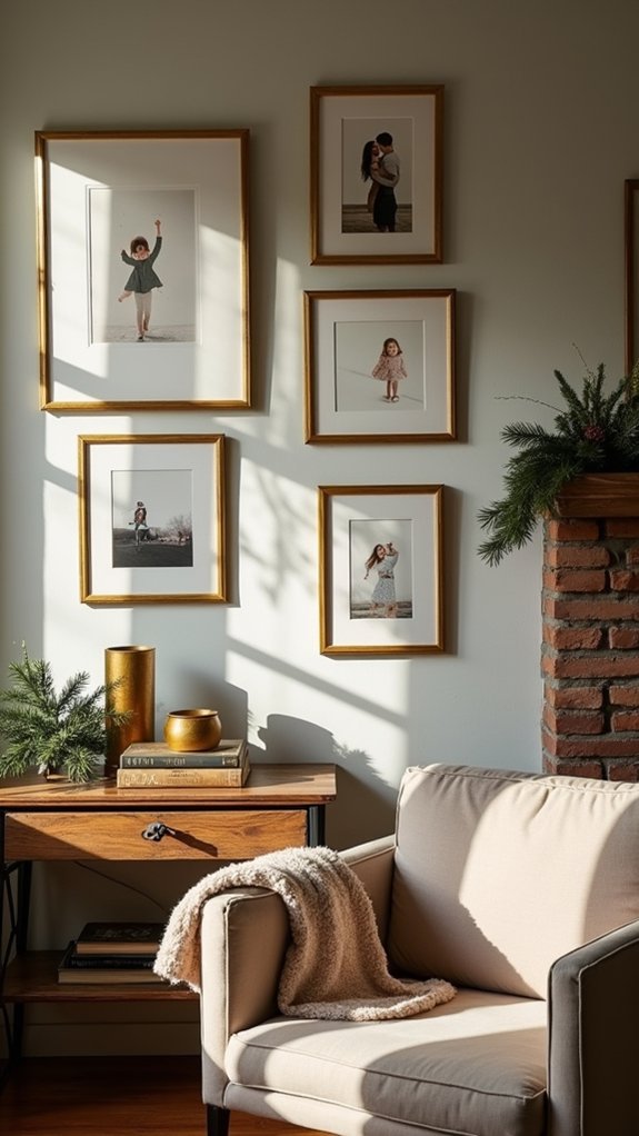 elegant gold holiday decor