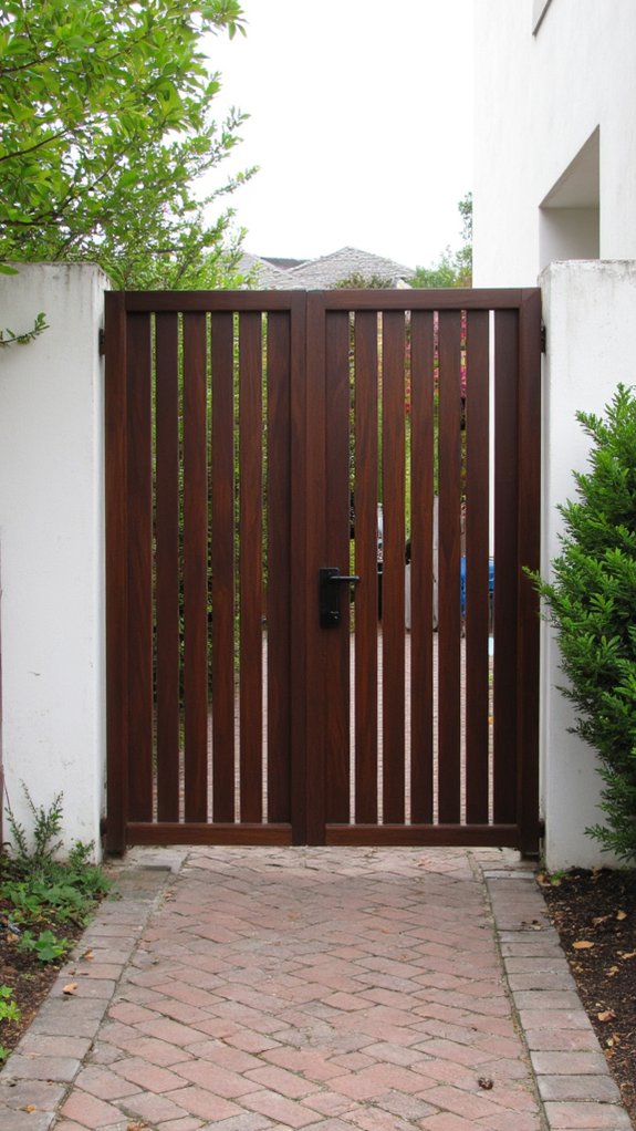 modern customizable entryway gates