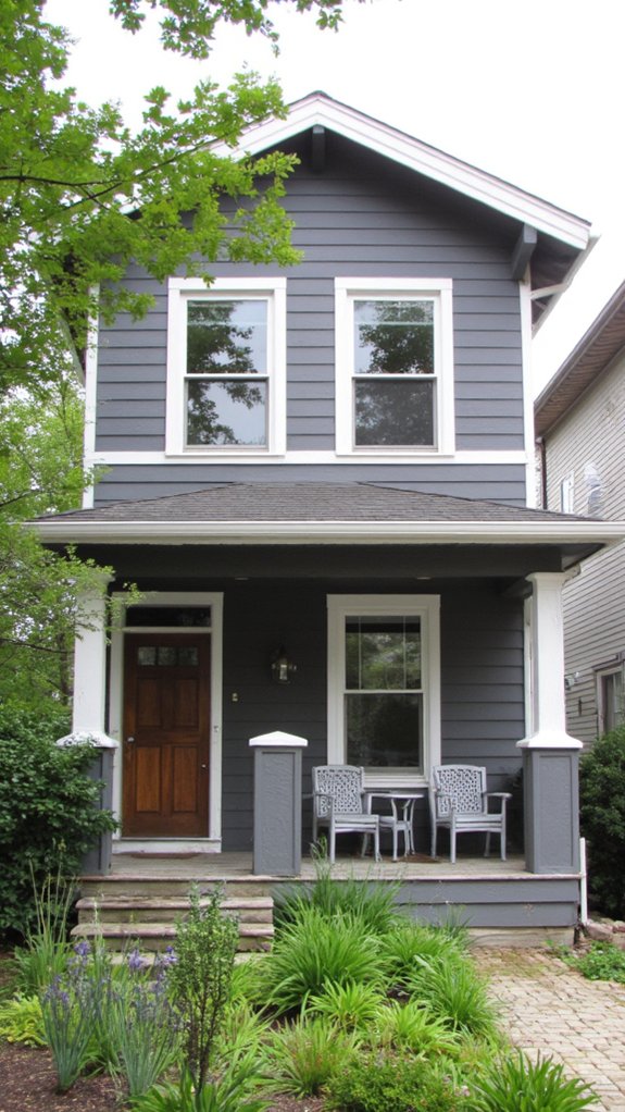 sophisticated grey and white