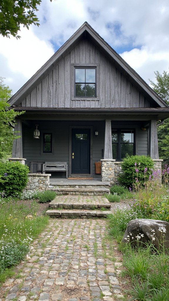 weathered grey rustic charm