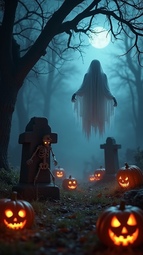 animated ghouls enhance halloween