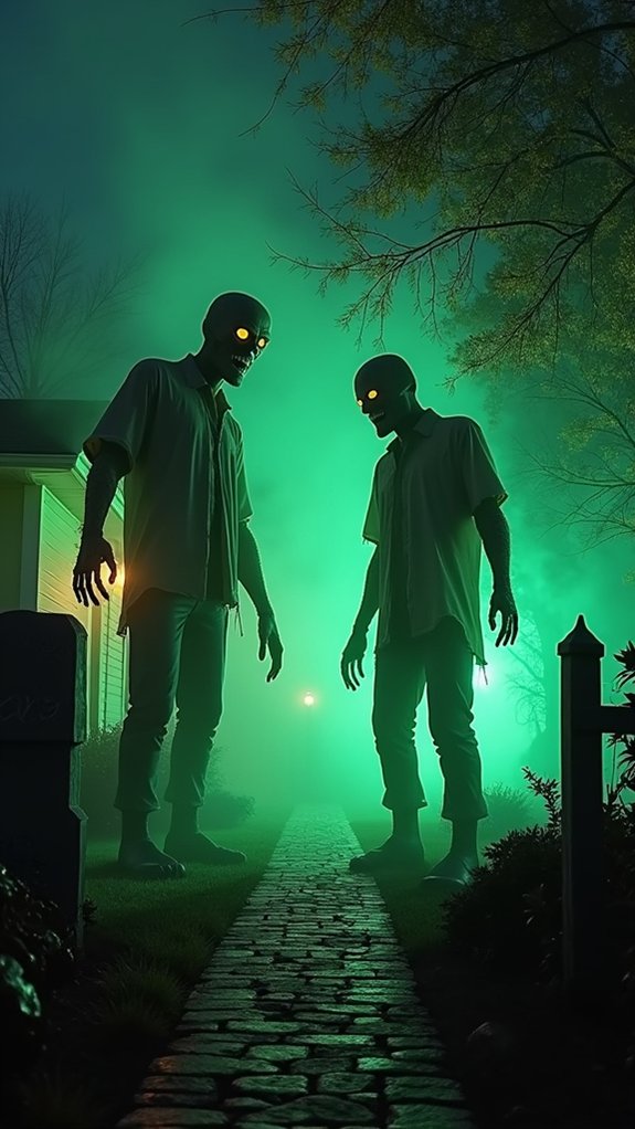 spooky zombie yard decorations