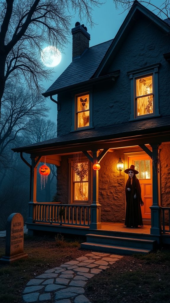 eerie watchful ghostly portraits