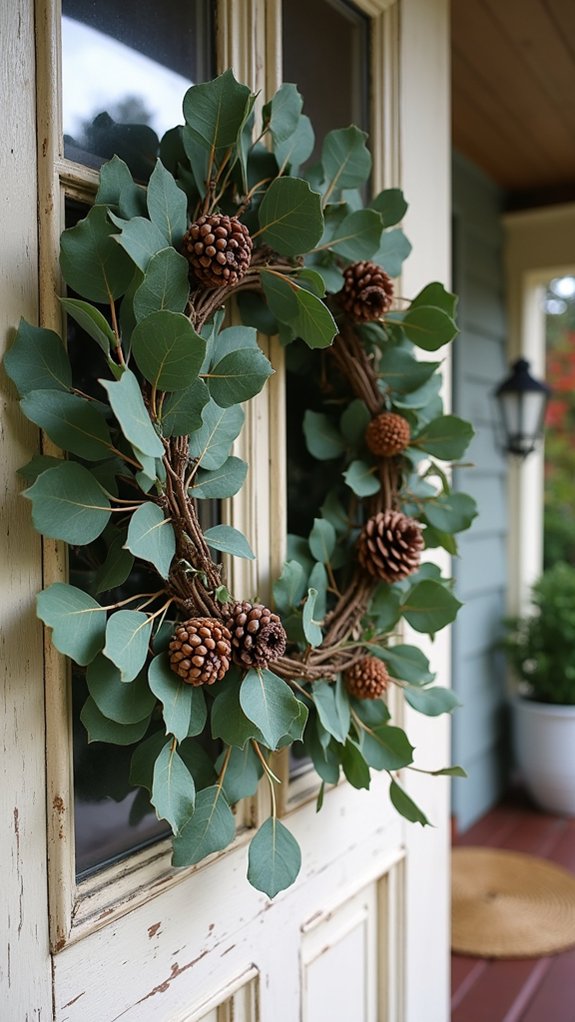 warm rustic holiday decor