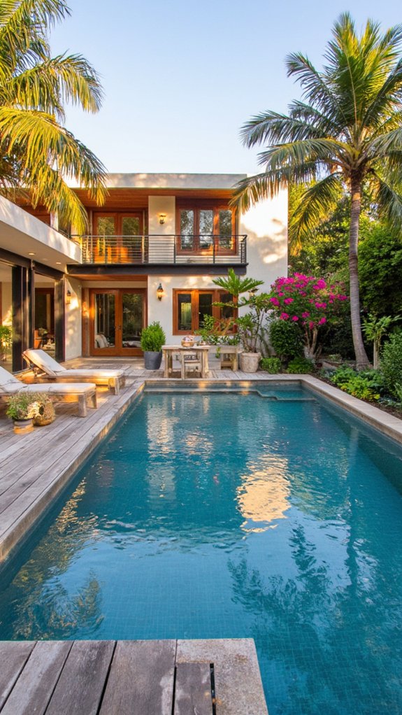 serene paradise backyard retreat