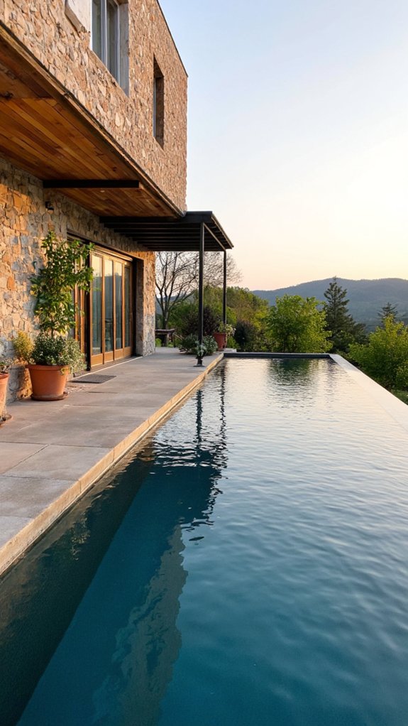 infinity pool with views